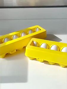 12 PCS Simulate Egg Shape Color Matching Puzzle Toy For Baby Kid Early Educational Kids Learning Best Toy Gift