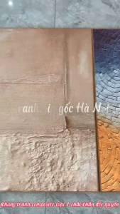 Trừu tượng Wabi Sabi phong cách tối giản decor khách sạn phòng khách in vải canvas đã có khung tặng kèm đinh treo