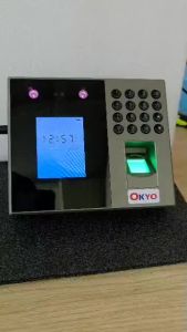 OKYO F8800 Face / Finger print / Card Attendance Machine USB Drive Download Data English Version (mesin perakam waktu Finger Print punch card machine mesin kad punch time recorder machine time recorder)