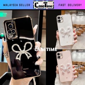 IPH 7 7 Plus 8 8 Plus SE 2020 X Xs Xs Max 11 12 13 14 15 16 Plus Pro Max shining bling ribbon soft electroplated phone case casing cover 手机壳