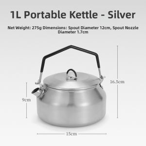 ISE MOUNT | Portable Camping Water Boiler 304 Stainless Steel