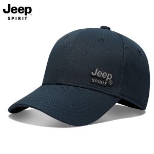 Jeep Spirit Jeep Baseball Cap Hard Top Sun Hat Four Seasons Men and Women Fashion All-Matching Sports Peaked Cap