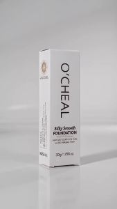 Silky and soft liquid foundation lightweight waterproof and sweat resistant durable formula creating a natural look