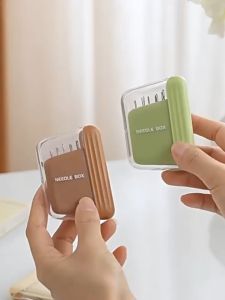 Magnetic Needle Holder Sewing Needle Organizer Needle Storage Box Sewing Needle Organizer Case