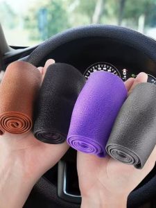 2024 New Universal Car Steering Wheel Cover Summer Silicone Ultra-Thin Ice Silk Handle Cover for Volkswagen Tesla