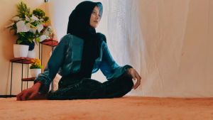 KARPET BULU RASFUR RAFSUR UK 150 x 100 x 55cm coklat muda LP