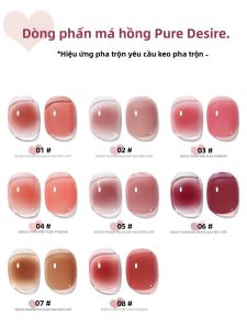 Bộ Sơn Gel Móng Tay 12ML Seasons Pink Nails Pure Desire Blush Whitening - Gel Trong Suốt Như Băng Màu Nude Dành Cho Nghệ Thuật Móng Mùa Thu