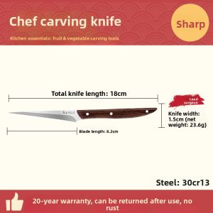 TINGLING | Professional Food Carving Set 3 Pieces