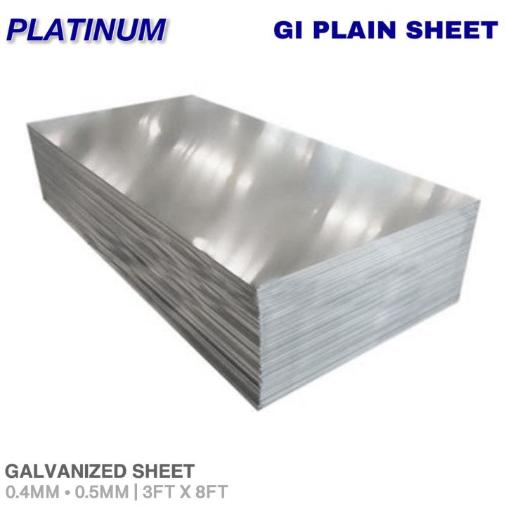 3FT X 8FT | G.I. Plain Sheet | 0.4MM • 0.5MM Galvanized Iron | Yero ...