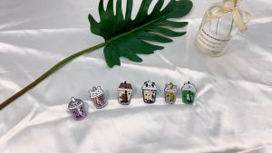 (🇸🇬 Local seller) Enamel Pin  Cute Enamel Backpacks Pins Cartoon Animal Lapel Pin Enamel Brooch Pins Badge Decor Pins