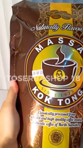 Kopi Massa Kok Tong 1 Kg / Kopi Hitam Bubuk Kasar / Kopi Gilingan Kasar