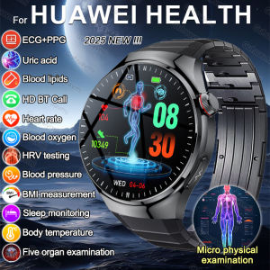 2025 New For Huawei Health Micro examination SmartWatch ECG+PPG Uric acid Blood lipid Bluetooth call Organ monitoring smartwatch