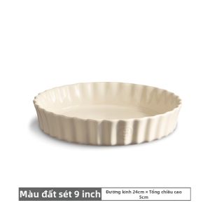 Đĩa Đựng Pie Gốm
