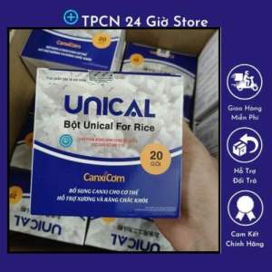 Canxi Cơm Unical Nhật Bản Bổ Sung Canxi Hữu Cơ Cho Bà Bầu Mẹ Bé Và Người Cao Tuổi