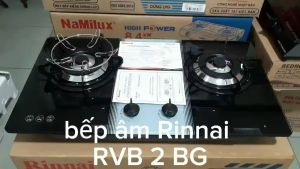 Bếp gas âm Rinnai RVB-2BG(B)N Hàng chính hãng RVB 2BG  WN