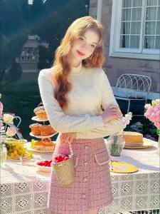 HEYINI | Áo Dài Tay Cổ Cao Chống Nắng Sweet Lace