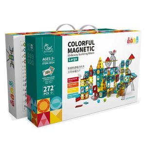 Inerle Magnetic Piece Building Block Set Variety Lifting Magnetic Assembling Piece Kids Educational Toys Pure Magnetic Force