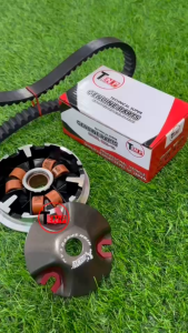 ชุดชามข้างมอเตอร์ไซค์ ชามคลัชสายพาน NOUVO135/ Nouvo elegance/ MIO125 (ชุดเซ็ตคู่ชามแต่ง+สายพาน) ใน1ชุด ได้2อย่าง นูโว อิลิแกนซ์ 135 พร้อมส่ง!!!