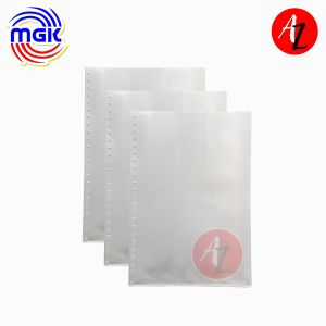 MGK Office Clearbook Refill A4 Short / Long Foolscap Folio FC Size 10pcs per Pack Transparent Plastic Sheet Protector