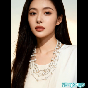 Lovisa Fashion Accessonise Pearl Necklace Daily Wear one stock only Japan design Elegant and stylish