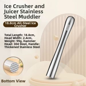 CHUANGSHUNFU | Stainless Steel Ice Crushing and Juice Mashing Tool