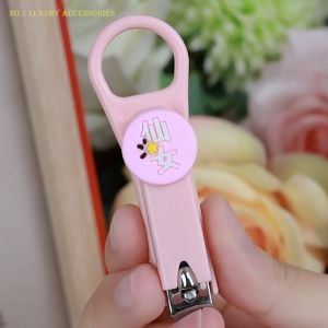Bấm móng siêu bén bọc nhựa an toàn màu sắc đẹp họa tiết vui nhộn