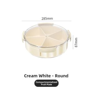 Elegant Compartmentalized Snack Dish Sealed