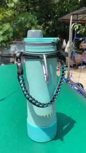 Tyeso Accessories: Safety Ring Paracord Strap & Wide Mouth Bottle Carrier