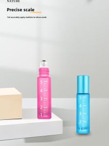 Topical Medication Delivery Device 1ml Rollerball for Hair Growth Essential Oil Conductive Liquid Drug Administration