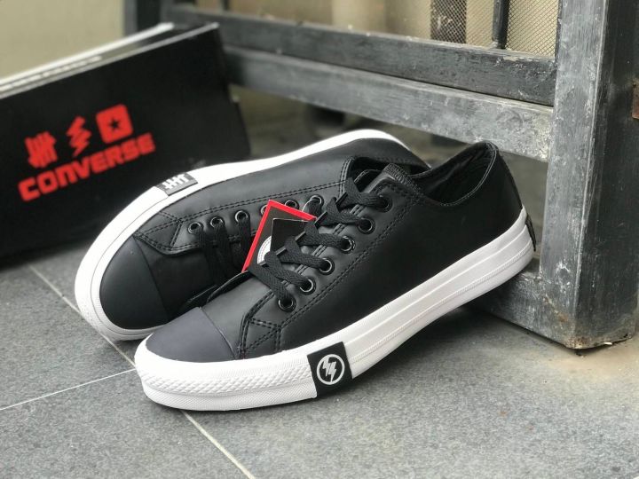 SEPATU GAUL CONVERSE 234 ALLSTAR 70S kulit PU untuk pria keren Sepatu Converse 70s PUTIH All