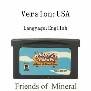 Bandai | USA GBA Game Cartridge Harvest Moon Series 32 Bit Video Game Console Card Friends of Mineral Town for GBA/SP/DS