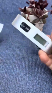 Cân điện tử cầm tay mini 50kg – màn hình LCD có đèn thiết kế chữ T tiện lợi cân hành lý du lịch