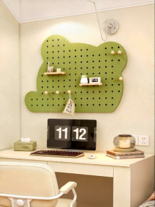 BEIQIVI | Custom Cartoon Design Hole Plate Shelf No-Drill Wall Organizer