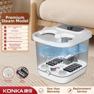 KONKA | Konka Automatic Constant Temperature Heated Foot Bath Tub Electric Massage Home Health Care Equipment Foot Spa Massager
