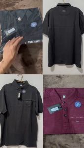 KAOS KERAH CRS 91 MISTY POLOS KOMBINASI BATIK