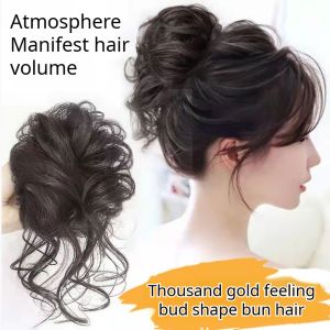 Marble Head Wig Noble Thousand Gold Simulation Hair Dragon Beard Chicken Hair Scratch Clip Disc Hair Package Star With The Same Wig