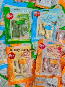 COMBO 4 GÓI XƯƠNG GẶM BÀN CHẢI ORGO CHO CHÓ ĐỦ VỊ