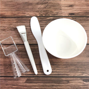 Soft Silicone Face Mask Bowl Brush Beauty Salon DIY Masking Tools Skin Care Accessories Hairdressing Combs Makeup Brushes