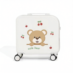 GUANBAIJAI | Customizable Rideable Girls Luggage 18 Inch