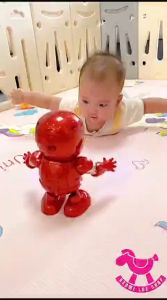 MAINAN ANAK COWOK ROBOT DANCE HERO BUKA TOPENG IRONMAN SPYDERMAN UTRAMAN CAPTAIN AMERICA