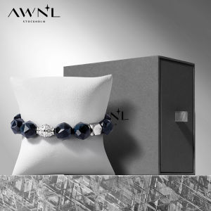 Nordic Modern Design Meteorite S925 Silver Bracelet