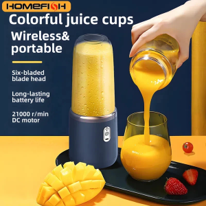 Portable Blender Bottle: A Multifunctional Tool for Fresh Juice & Smoothies