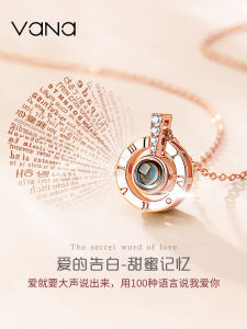 Vòng Cổ VanA Pure Silver Pendant 2025 Phụ Kiện Mới Cho Nữ Vòng Cổ Xương Đòn Sang Trọng Vòng Cổ Bạc Nguyên Chất Thời Trang