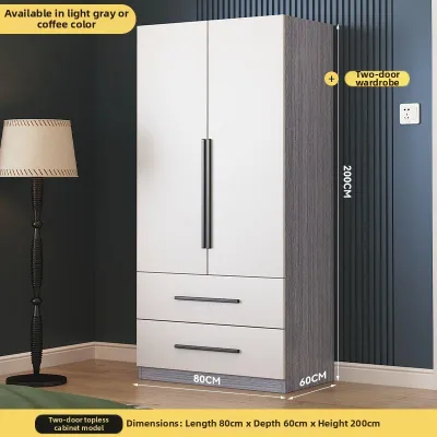 AYIJIE | Customizable Corner Solid Wood Wardrobe Desk Dressing Storage