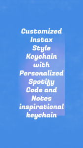 Customized Keychain Instax Style | Gifts | Personalized