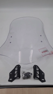 ชิวหน้า ชิลด์หน้า บังลมหน้า กระจกบังลม สำหรับ HONDA CB500X ปี 2019-2024 แบบใส แข็งแรง ทนทาน ไม่แตกง่าย โดย Xmsr