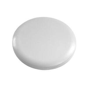 1X/10X Magnification LED Pocket Mirror Portable Handheld Rechargeable Compact Cosmetic Mirror with Light Travel Round Folding