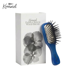 KRRAMEL | Mini Portable Cushion Comb for Women and Children Gentle on Hair