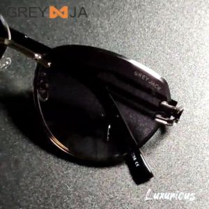 GreyJack Kacamata Hitam Sunglasses Anti UV400 Model Cat Eye Fashion Keren Design Unik Terbaru 31964