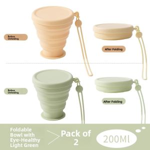 COLORFUL SUMMER DRESS | Foldable Portable Silicone Cup